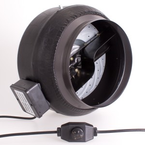 250mm Centrifugal Black Fan | Fans, Silencers | All Fans | Exhaust Fans | 250mm Fans