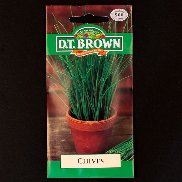 Chives | Seeds | Watkins Herb Seeds | D.T. Brown Herb Seeds | Easy Grow Ltd