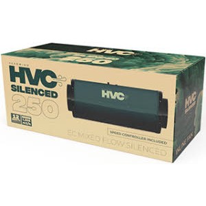 HVC 250mm EC Silenced Speed Controlled Fan | 250mm Fans | EC Fans